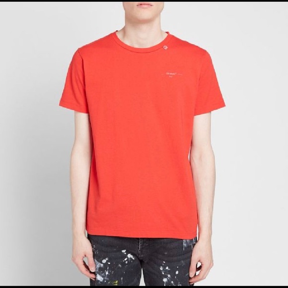 OFF-WHITE UNFINISHED 3M ARROWS SLIM TEE